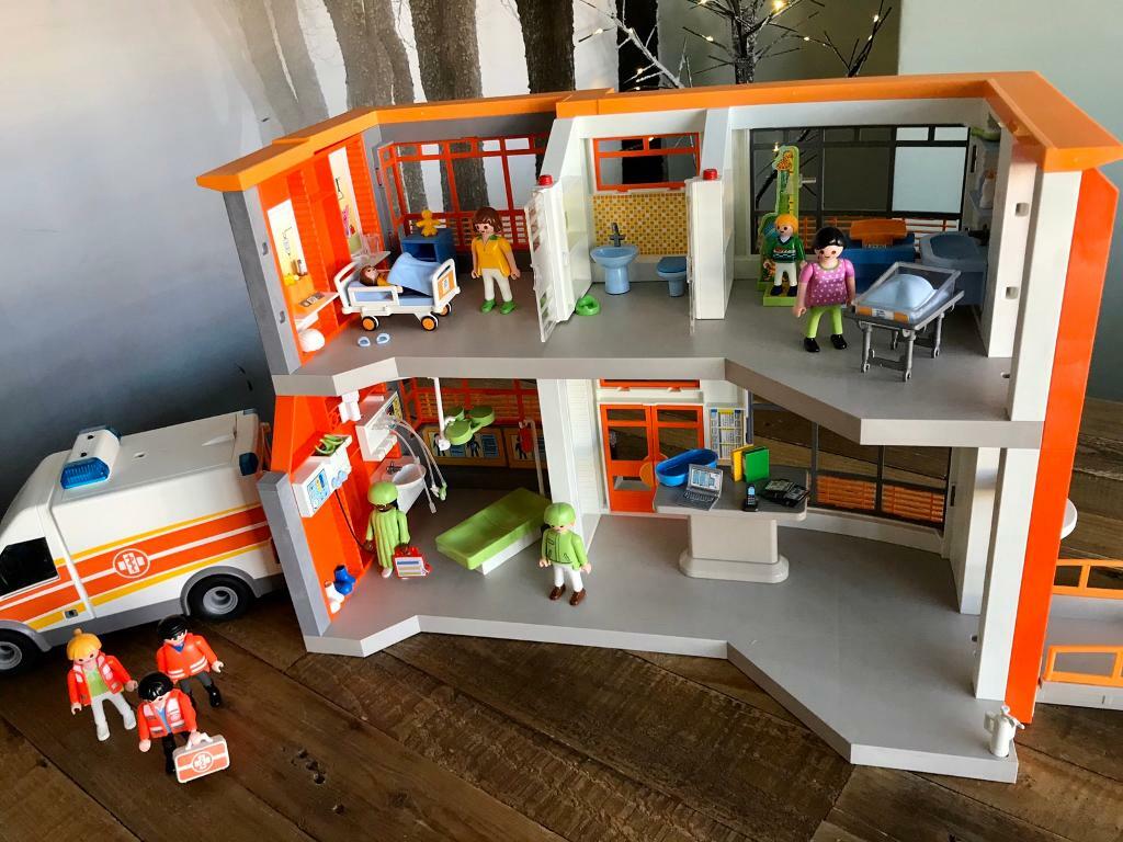 playmobil hospital accessories